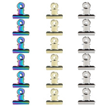 18pcs Stainless Steel Nail Clips for Fixing & Extending Nails Manicure Tools