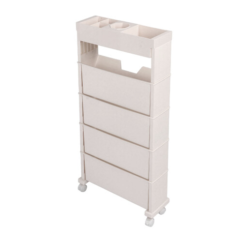 Mobile Bookcase Multipurpose Multi Layers Large 1