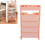 Mobile Bookcase Multipurpose Multi Layers Large 11