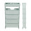 Mobile Bookcase Multipurpose Multi Layers Large 10