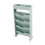 Mobile Bookcase Multipurpose Multi Layers Large 6