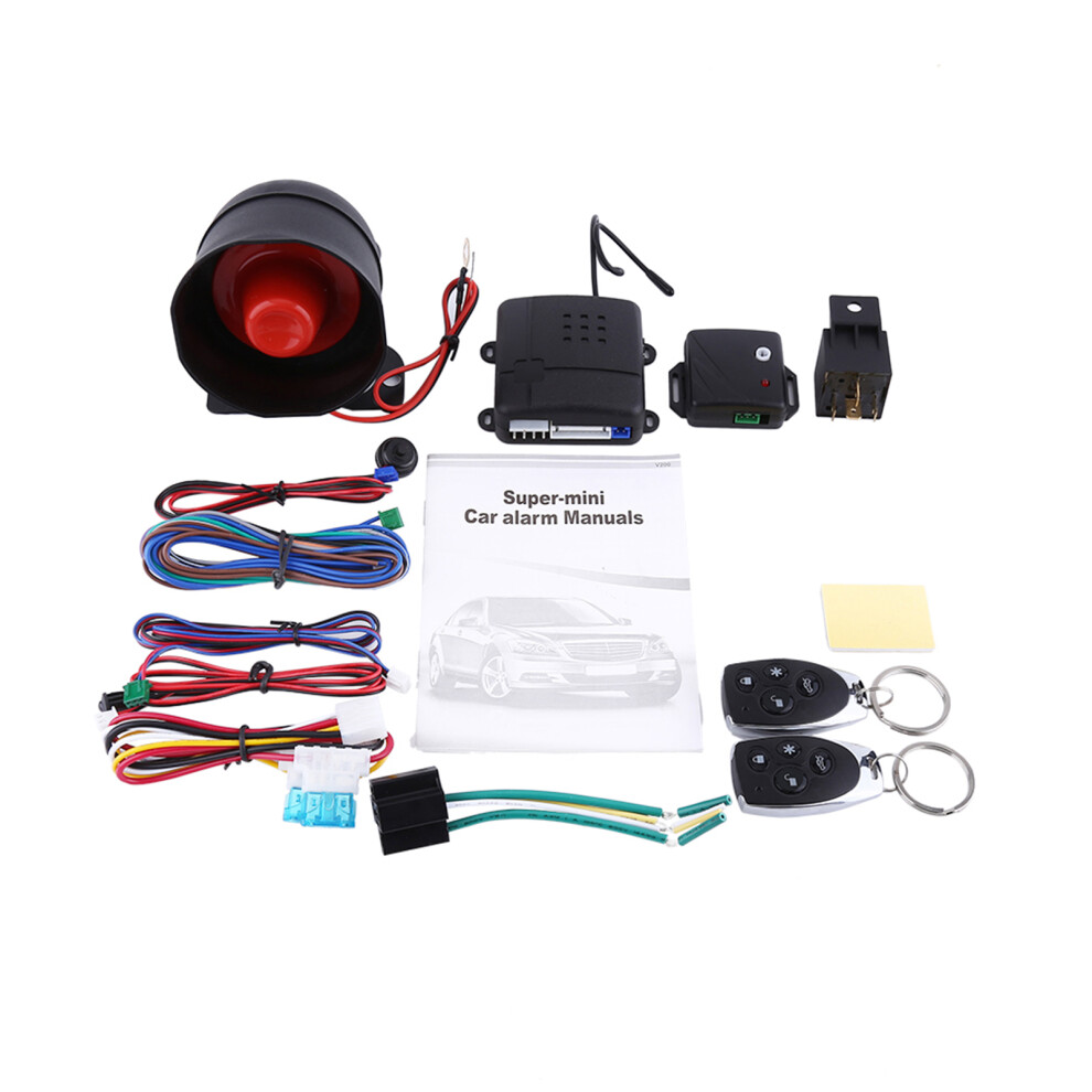 1 Way Car Auto Vehicle Burglar Alarm Keyless Entry 8320539627557