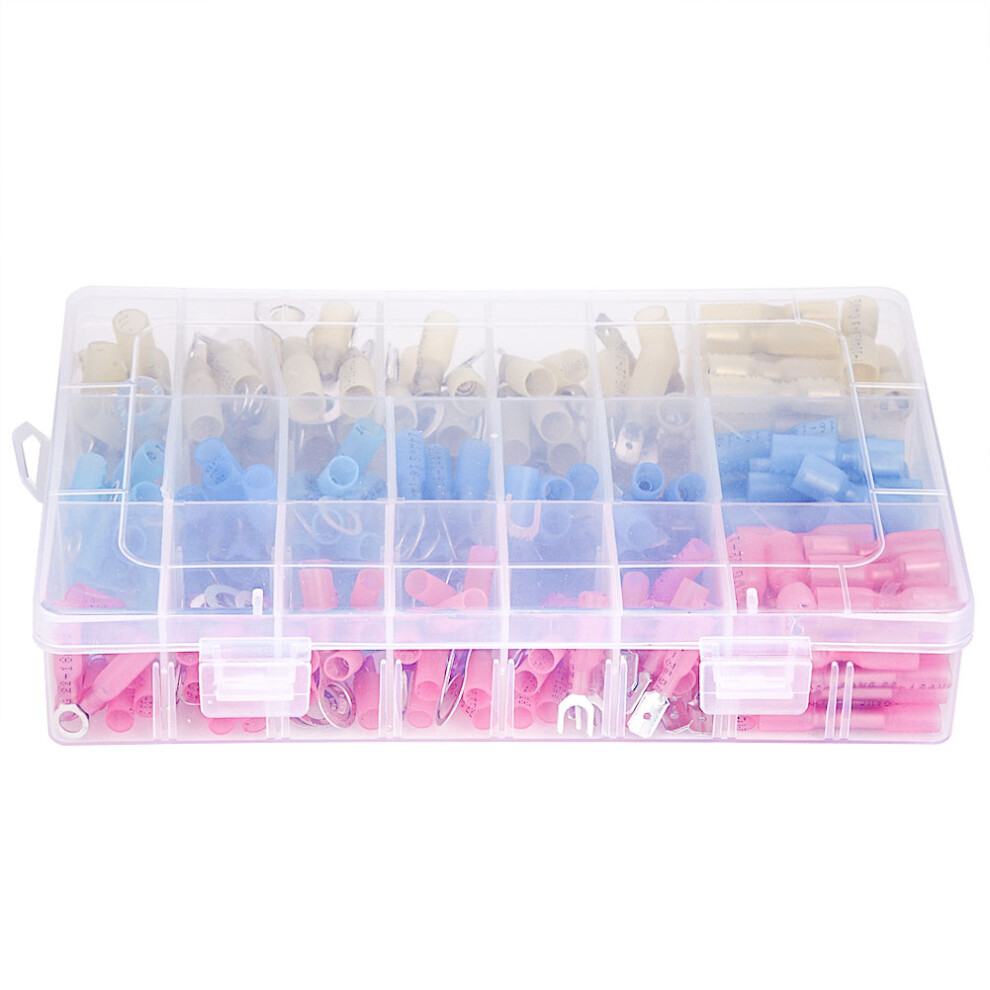 240Pcs Insulated Heat Shrink Electrical Connectors 8320539627618