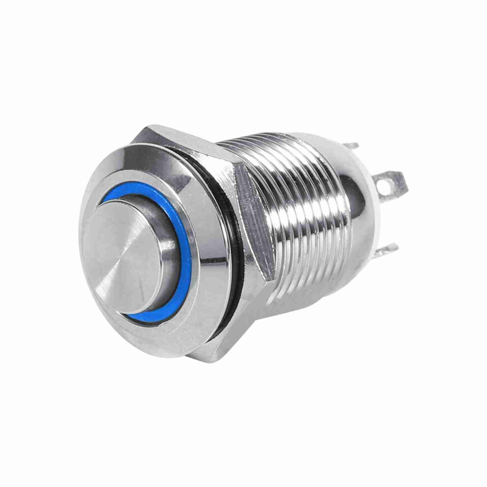 12Mm Waterproof Metal Momentary Push Button Switch 8320539627779