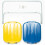 Support mural de tri des déchets, 2 couleurs - sacs de 120 L 4