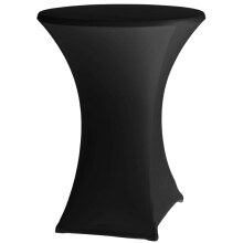 Nappe ronde pour symposium, diamètre 70 cm - noire