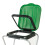 Support mural de tri des déchets, vert - sacs de 120 L 3