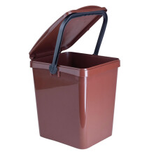 Poubelle de tri des déchets organiques URBA 21L - marron