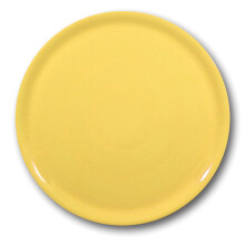 Plato de pizza de porcelana Speciale, duradero, amarillo, 330 mm - juego de 6.