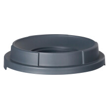 Couvercle avec ouverture pour poubelle de cuisine ronde de 120 L