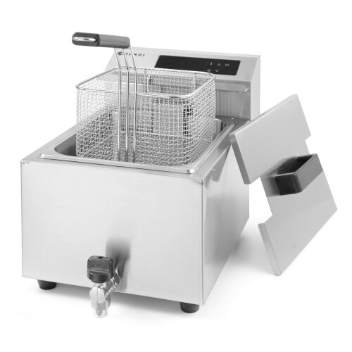 Friteuse à panneau numérique Mastercook avec robinet 8L 3500W 1