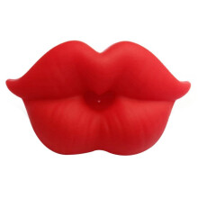 Baby Dummy, Funny Lip Design, Soft Silicone Material, Cute Kiss Lips Style, Ideal for Infants and Toddlers