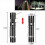 Super Bright 90000lm Led Tactical Flashlight Zoomable with Rechargeable Battery 4