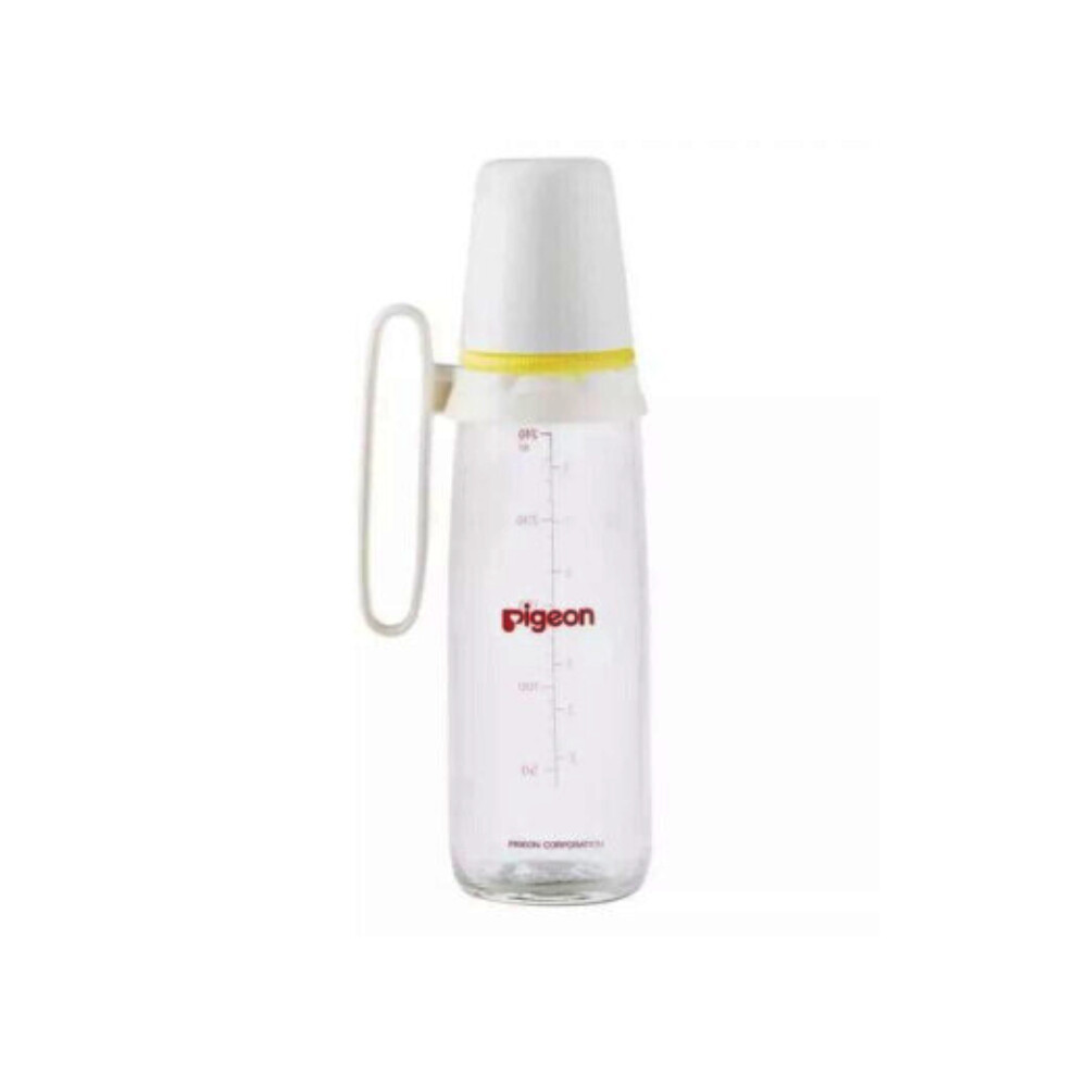 Pigeon Glass Nursing Bottle With Handle Standard Neck 00226  240mL