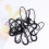 Raindrops  30 Pcs Zippers Hook Pull Luggage Accessories Replacement 10