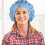 Catering Chefs Hat Simple Design Sky-Blue Cotton 1pack 5