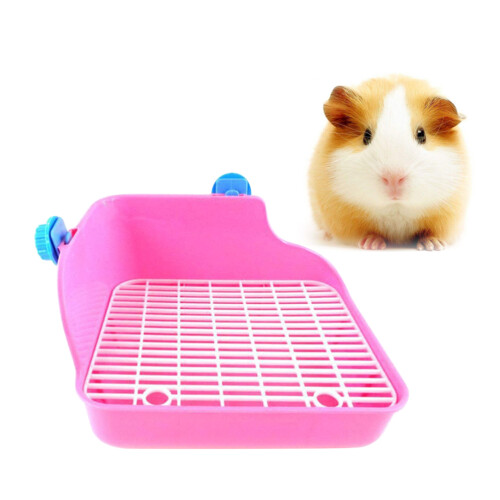 Square Potty Trainer Plastic Pink Small 1set