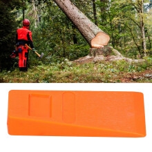 5,5 Zoll Orange Logging Felling Keil für Baumschnitt Holzarbeiten Zubehör