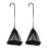 2 Pcs Small Net Bag Drawstring Storage Ball Carrying Holder Mesh Bags 1