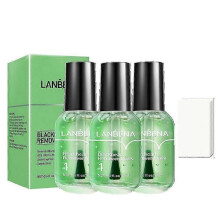 3pcs Blackhead Remover Nose Serum  From Black Dot Cleaner Nose Pore Deep Cleaning Skin Care with 100pcs Nose paper