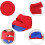 Pet Gadgets For Cats Cat Bathing Tool Red 1pack 1