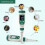 PH Meter High Accuracy Sensors Intelligent Temp Acidity Tester 10