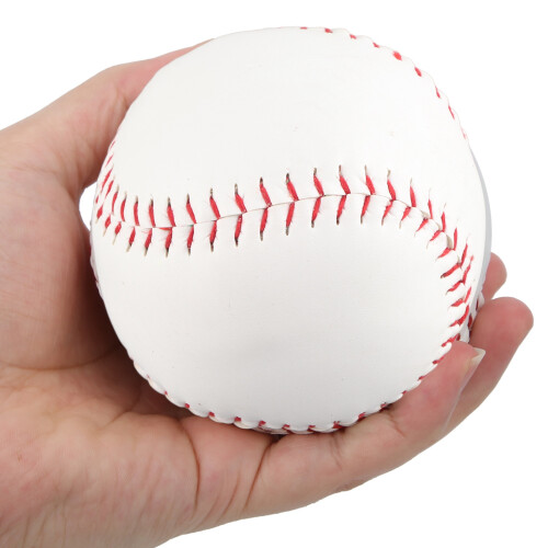 2Pcs 12in Softball Training Ball PU + Sawdust | Soft Practice Accessory