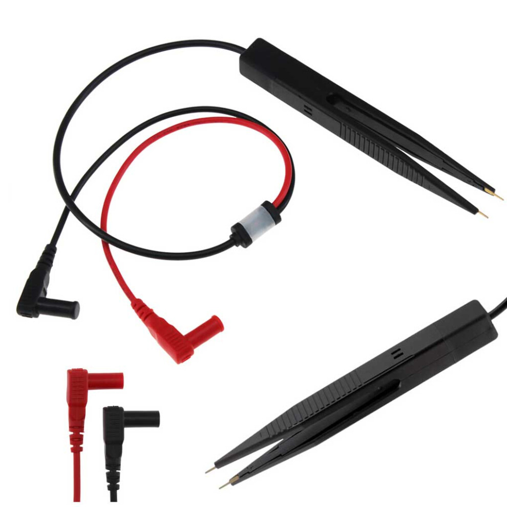 Multimeter Probe Tweezers Test Clip Multimeters Tweezer Capacitance
