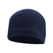 (Navy blue) Winter Sport Beanie Polar Fleece Caps Thermal Woman Headwear