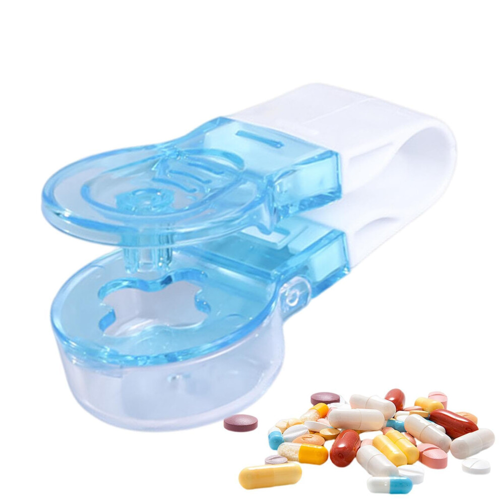 Pill Popper for Blister Packs, Portable Pill Cutter with Storage Box, Pill Dispenser and Tablet Remover Tool