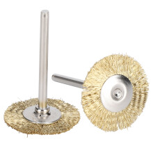 30 Stück Flachmessingdrahtbürsten für Holzschnitzerei & Polieren