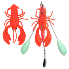 Künstliche Große Hummer Krabbenköder Lockmittel PVC 146g für Hochseeangeln
