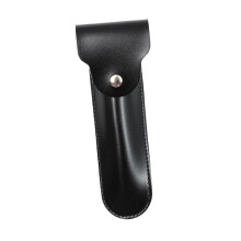 Leather Razor Travel Case for Men's Razors, Compact Storage, Protective Design, Fits Most Razor Models