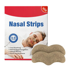 Breathing Strips for Snoring, 12 Count Nasal Strips for Sleep Improvement, Relieve Nasal Congestion, Instant Relief
