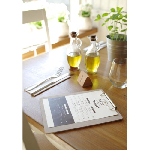 Lavagna per menù con clip - 185x245 mm - Hendi 664162 2