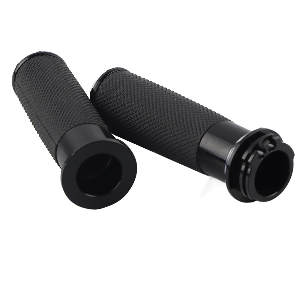 1"25Mm Cnc Motorcycle Handle Bar Hand Grips For Black 8320539629032