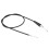 110cm M10 Straight Head Motorcycle Throttle Cable 1