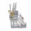 Knife Block Utensil Holder with Draining Tray 2