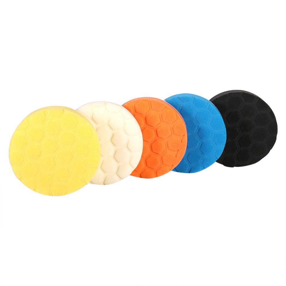 5Pcs Buffing Sponge Polishing Pad Hand Tool Kit 8320539630649
