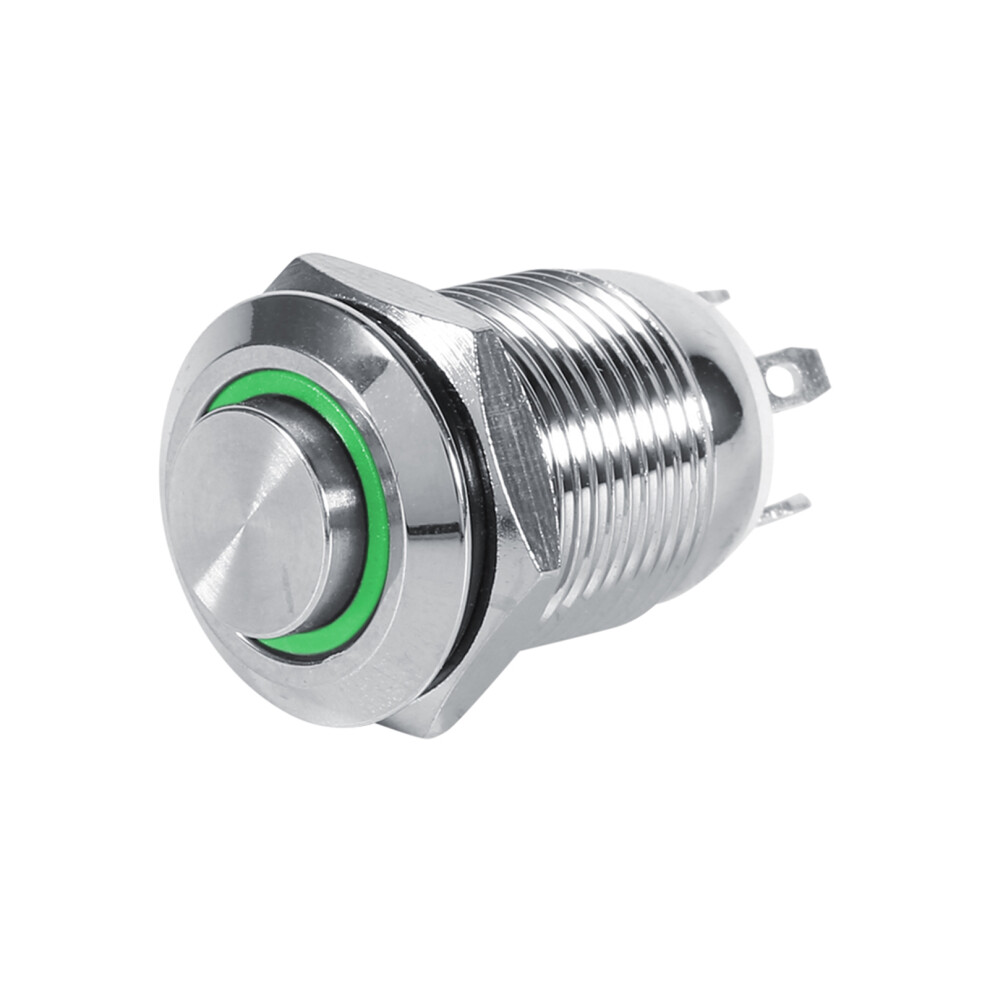 12Mm Waterproof Metal Momentary Push Button Switch 8320539631233