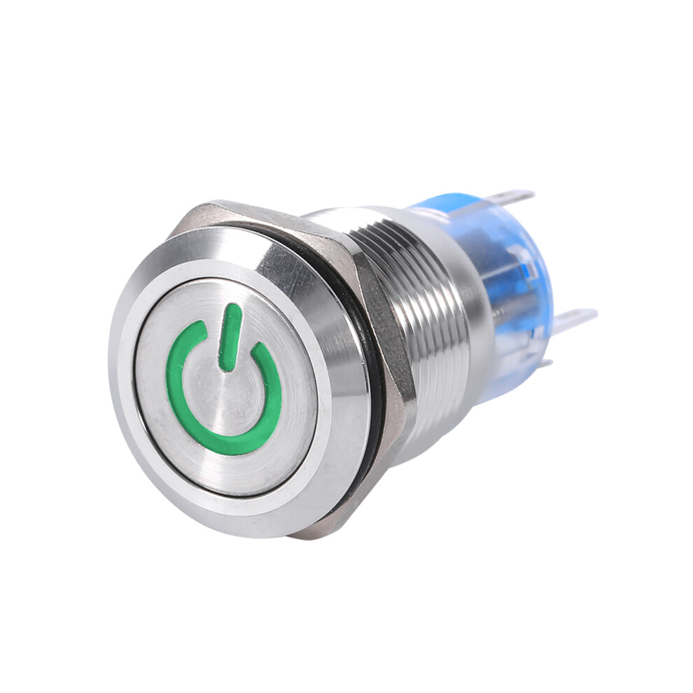 19Mm 12V-24V Waterproof Stainless Selflocking 8320539631325