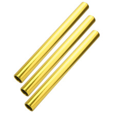 3 Stück Aluminiumlegierung-Relingriffe 29cm Gold für Sprint- und Leichtathletikspringen