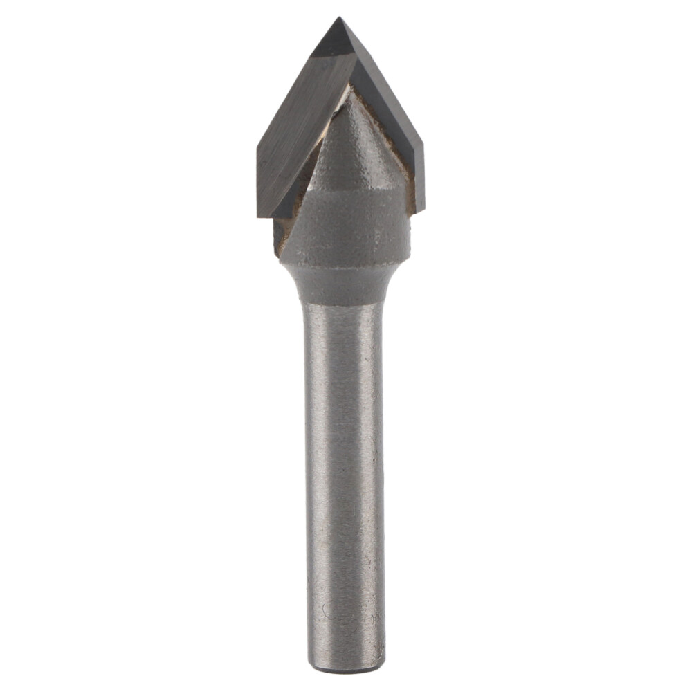 Router Bit 60 Degrees V Type 45# Carbon Steel 6Mm 8320539631318