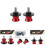 2pcs 8mm Motorcycle CNC Rear Stand Swing Arm Spool 9