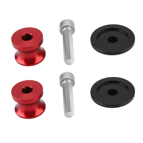 2pcs 8mm Motorcycle CNC Rear Stand Swing Arm Spool 1