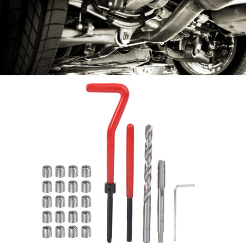 25pcs M6 Thread Repair Kit Thread Tap Drill Bit 1