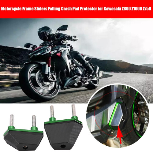 1 Pair Motorcycle Frame Sliders Falling Crash Pad 2