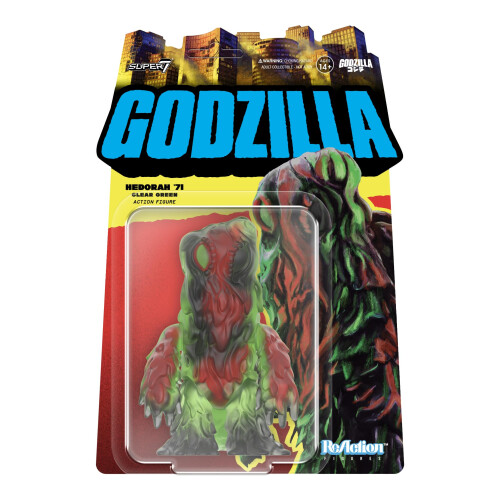Super7 Toho Reaktionsfigurer - Hedorah (Klargr?n) Action Figur