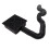 Black Gutter Downspout Extensions Catch Basin Low 2