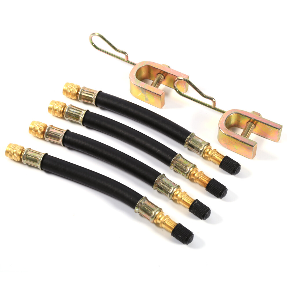 4X 140Mm Flexible Tyre Valve Extensiontire Wheel 8320539632667